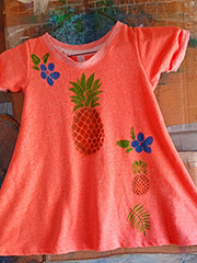 Girls' Pineapple Dress