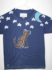 Dog, Moon and Stars Tee