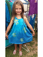 Little Girls' Empire Turtle Dress